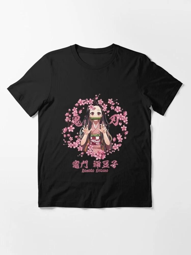 Anime Nezuko Demon Sakuro Technique Demon Slayer Basic T Shirt S