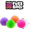 Needoh Teenie Fuzz Ball 3 Pack Mini Spikey Squish Sensory Toy Fidget Soft Velvet Texture Slow Rebound Anxiety Relief Toy Gift