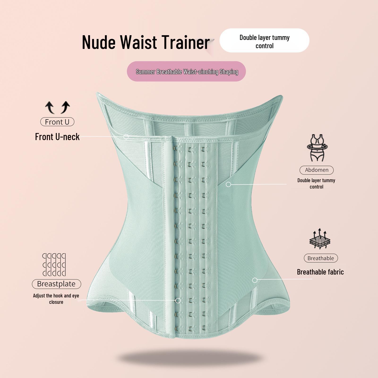 

«Пояс для фитнеса Slim Waist для женщин — U-образная поддержка груди» XXXS