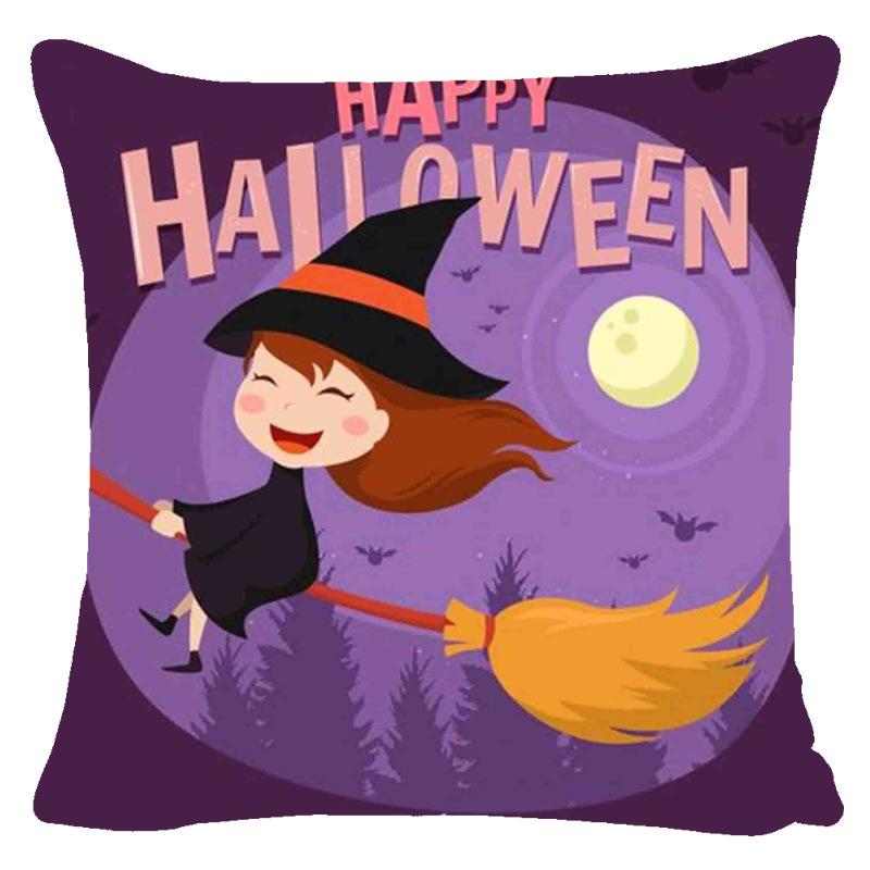 New Halloween Pillow Case Halloween Pillow Core Bed Home Decoration Bedside Cushion