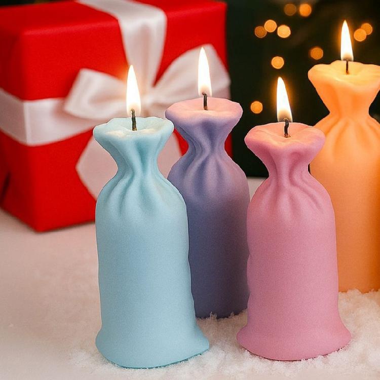 Multipurpose Silicone Vase Candle Mould Crafting Supplies Reusable Designs For Holiday Home Decoration