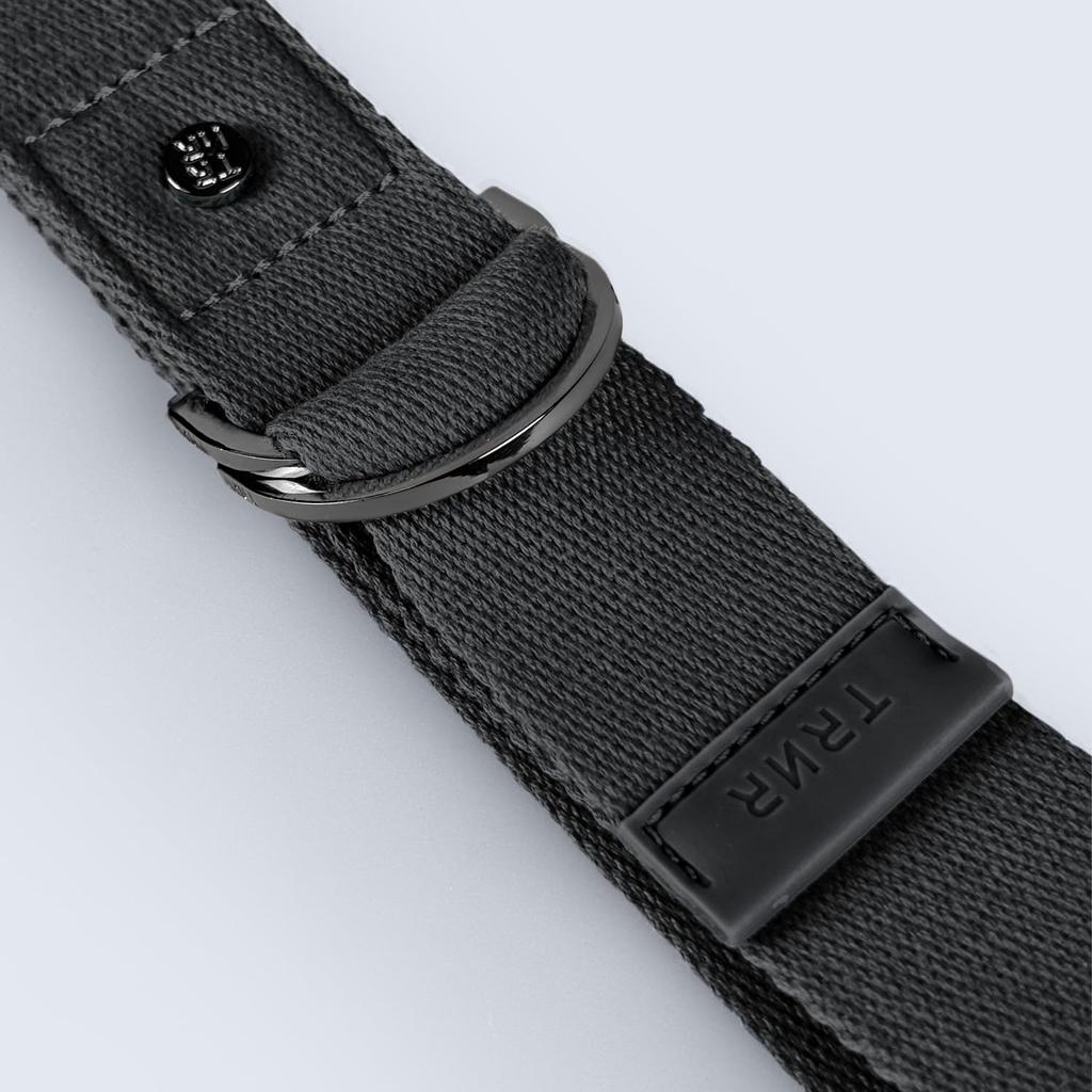 [TRNR] Trainer Yoga Strap, Strap Strap, Cotton Yoga Belt for Pilates and Fitness / Black