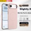 KEKLLE Compatible iPhone Air Case Apple Air Protective Cover MagSafe Magnetic Wireless Charging Matte Anti-Drop Case Sakura Pink