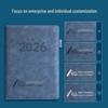 Large A4 Leather Office Notebook - Extra Thick Diary for Business Meetings