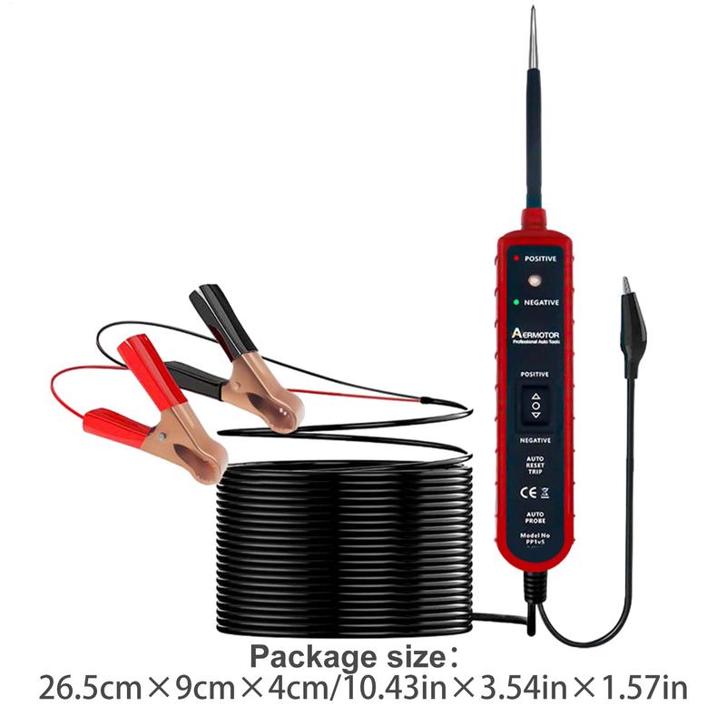 Automotive Electrical Tester Precise Circuit Maintenance Tester Professional Car Circuit Tester Car Power Tester 6-24V