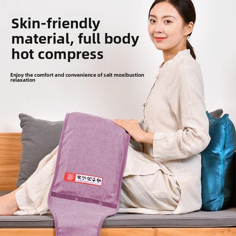 Sea Salt Hot Compress Pack Electric Heating Salt Bag Yimeitang Cervical Spine Waist Protection Wormwood Hot Compress