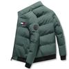 Men's Trendy Stand Collar Winter Cotton Jacket - Warm, Thickened, Short Korean Style Coat