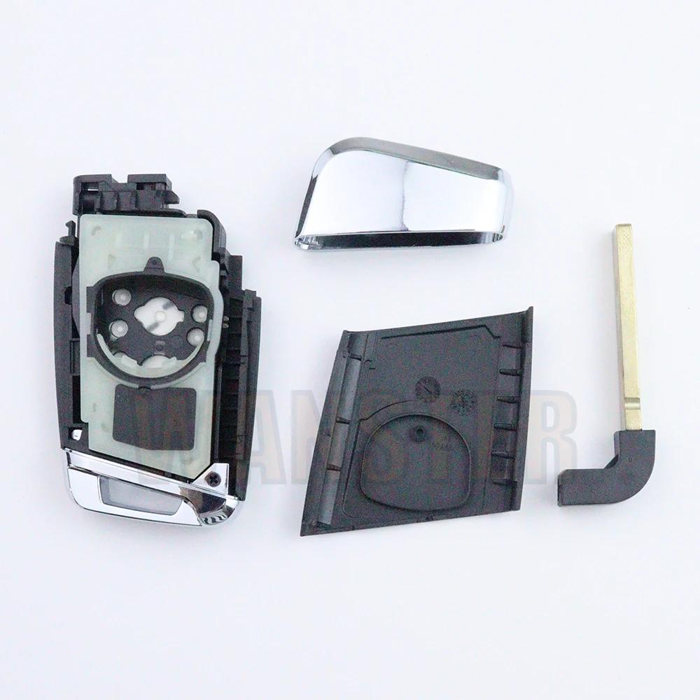 Coque de clé de voiture pour Volkswagen/VW/Tiguan/MK2/Magotan/GTE/Passat/B8/CC/pour Skoda/Superb/A7 avec Lame
