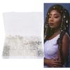 Hair Jewelry for Braids Metal Coil   Cuff Pendant Alloy Hair Braid Accessories Loc Dreadlock Beads Jewelry