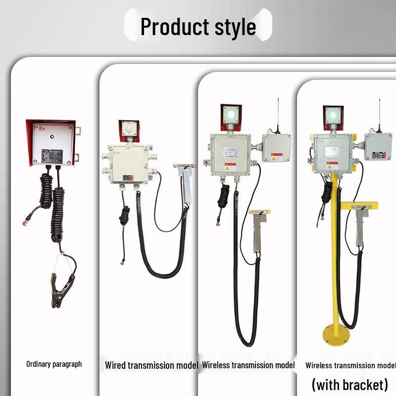 Explosion-Proof DCS Signal Output Alarm for Static Discharge & Overflow Prevention Bracket