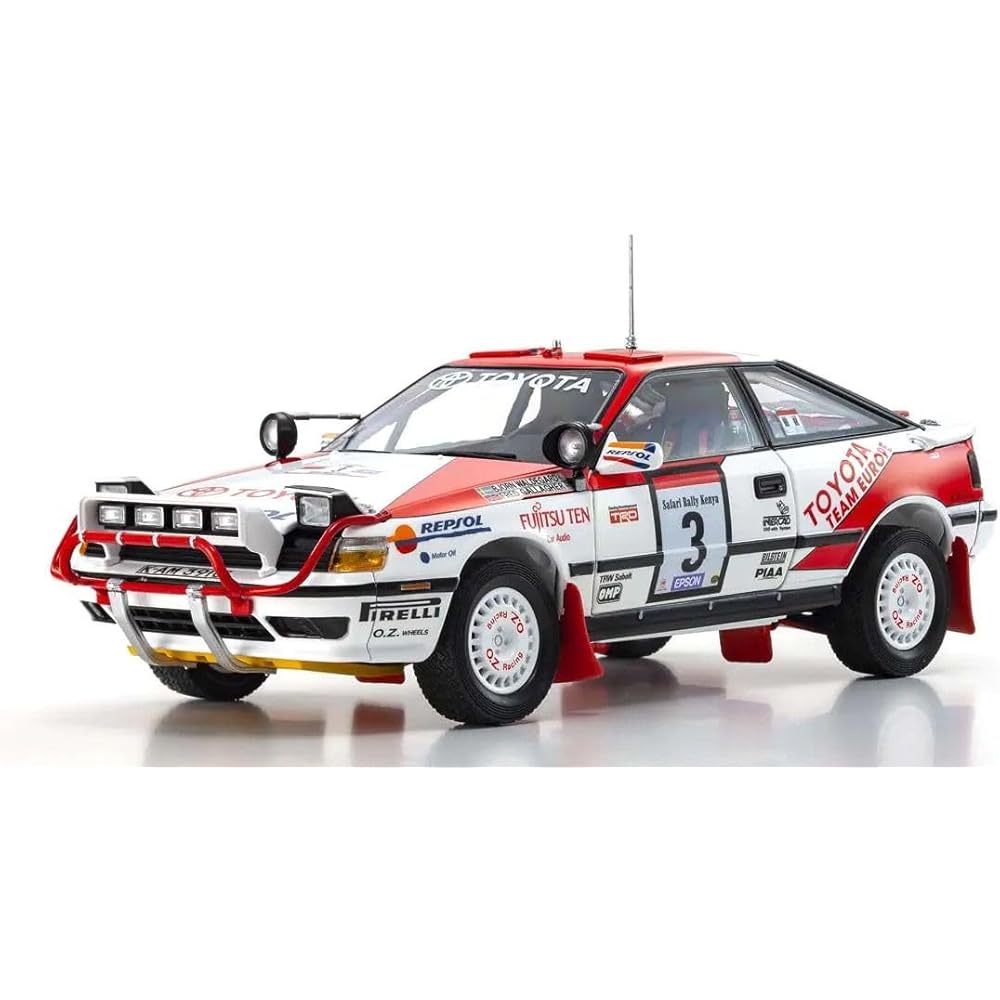 Kyosho Original Масштаб 1/18 Toyota Celica GT-FOUR (СТ165) 1990 Сафари #3 Готовое изделие