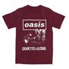 Cigarettes And Alcohol T-Shirt Summer O-Oasis Streetwear T Shirts Cotton Fashion Tshirt For Mens Short Sleeves Pattern Tees