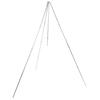 4 Section Campfire Tripod Portable Aluminum Alloy Hanging Pot Tripod for Outdoor