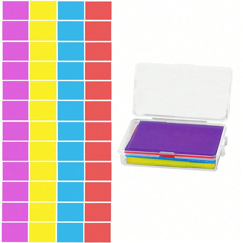 

40 шт., 48 шт., 64 шт./коробка DIY алмазная живопись аксессуары глина, 25 мм X 25 мм алмазный художественный клей, с коробкой для хранения, 5D алмазная живопись инструмент для рисования 48pcs