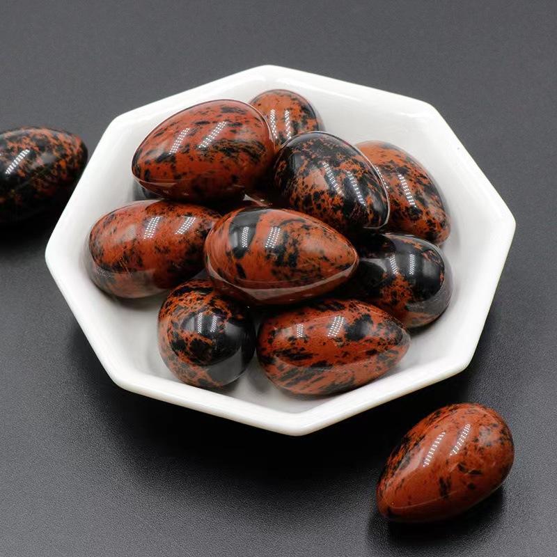 Natural Agate, Small Egg Stones, Easter Eggs, Cute Ornaments