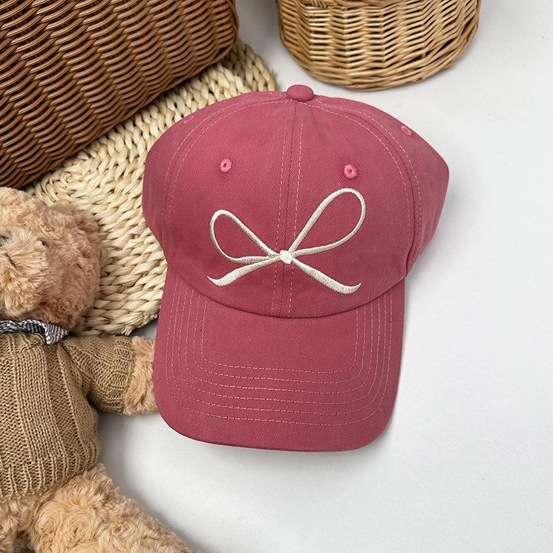 

Sweet Butterfly Embroidery Cap Women s Spring and Summer Wide Brim Outdoor Sun Hat Student Versatile Running Sports Baseball Cap Adjustable