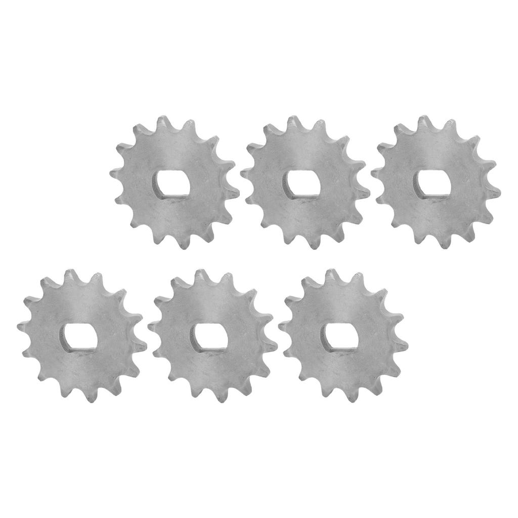 6 Buc. Roată Lanț Pinion Bicicletă Viteză Tăiat Motor Accesoriu Tip 420 14 Dinți Diametru Interior 12x17mm