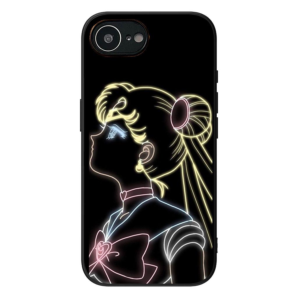 for Samsung Galaxy A36 A17 A26 A07 A35 A54 A53 A13 A33 A34 S8 S9 S20 S21 FE S10 Plus Phone Case Poster S-Sailors Movie Moon