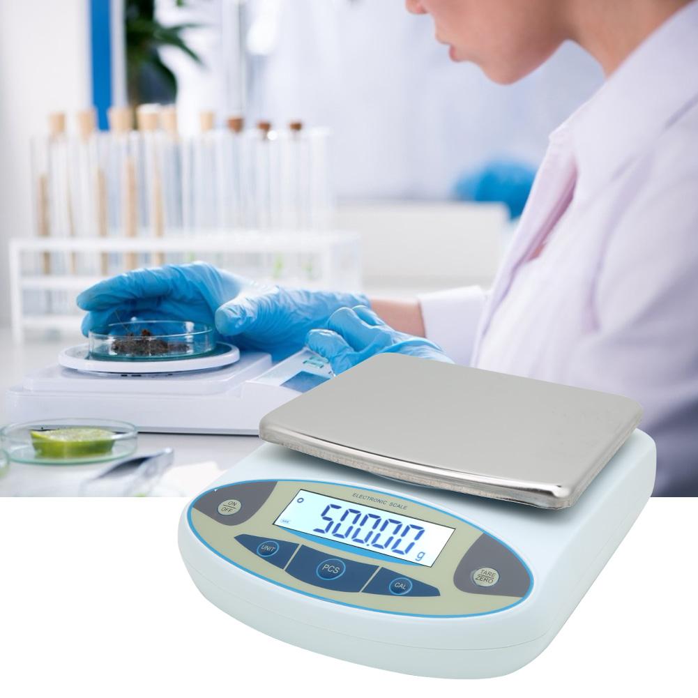 

Lab Digital Precision Analytical Electronic Balance Scale Jewelry Kitchen Scale