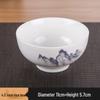 Zhi Shi New Chinese Ceramic Tableware Set - Mountain Peak Design