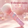 Cepillo de Maquillaje Vibratorio de 10 Frecuencias para Mujeres – Juguete Erótico Discreto y Clímax Instantáneo