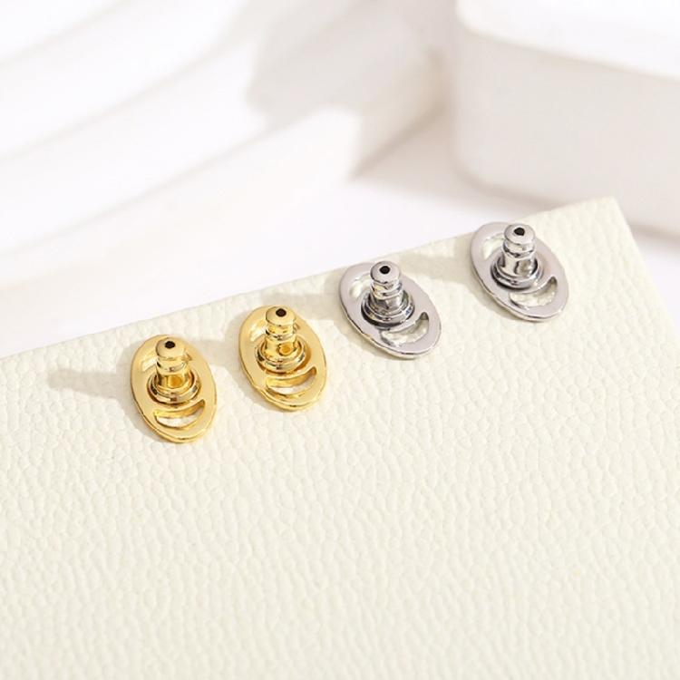 Sophisticated Earring Stabilizer Backs 4pcs Prevent Drooping Heavy Studs Adjustable Support For Sensitive Ears