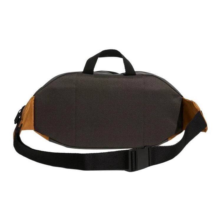 Adidas Logo Double Pocket Functional Codura Fabric Polyester Chest Bag Crossbody Bag Waist Bag Regular Men bags Dark-Olive-Green HE2691