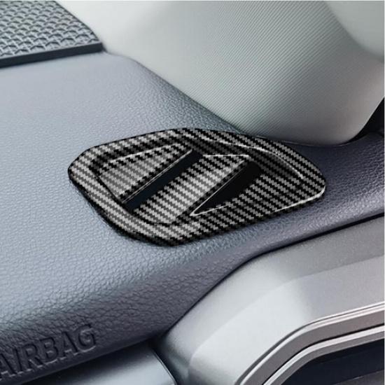 For Toyota Tundra -2024 Car Dashboard Air Vent Cover Trim Carbon fiber look