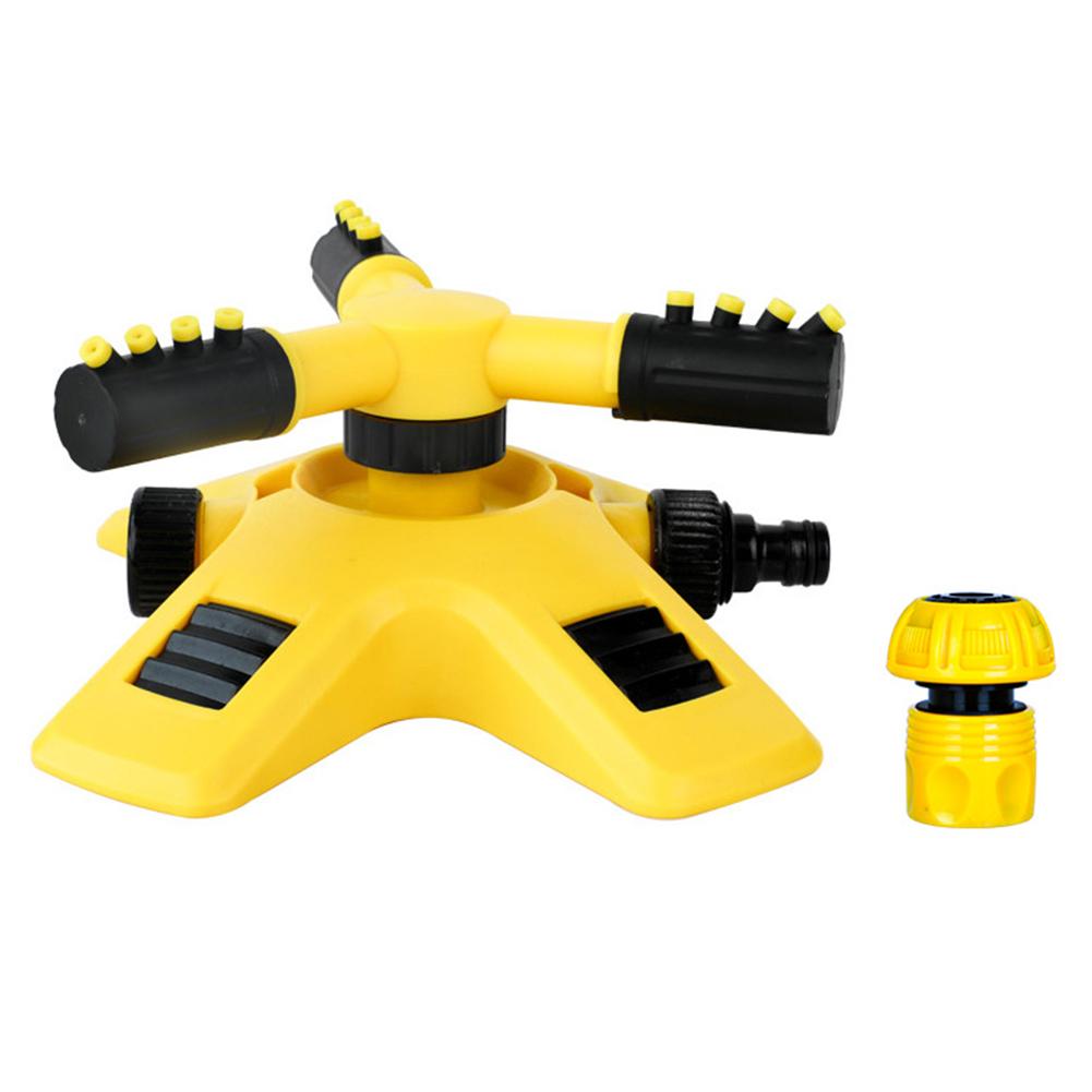 

Lawn & Garden Sprinklers 3 Arm Rotating Water Sprinkler for Watering Your Plants Flowers Veggies