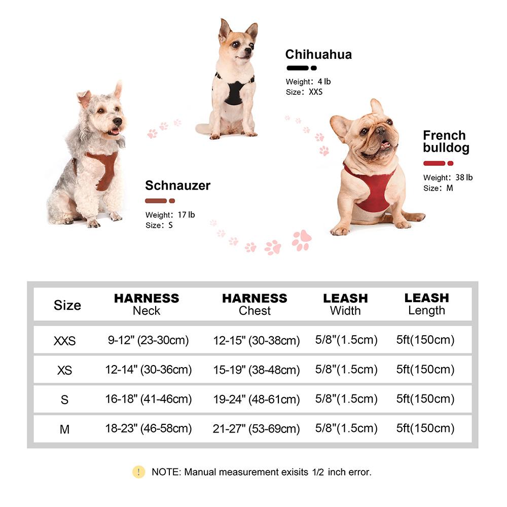 Weiches Echts Leder Hundegeschirr Leinen Set Kleine Mittlere Hunde Katzen Geschirr Weste Für Chihuahua Französische Bulldogge Laufen Training