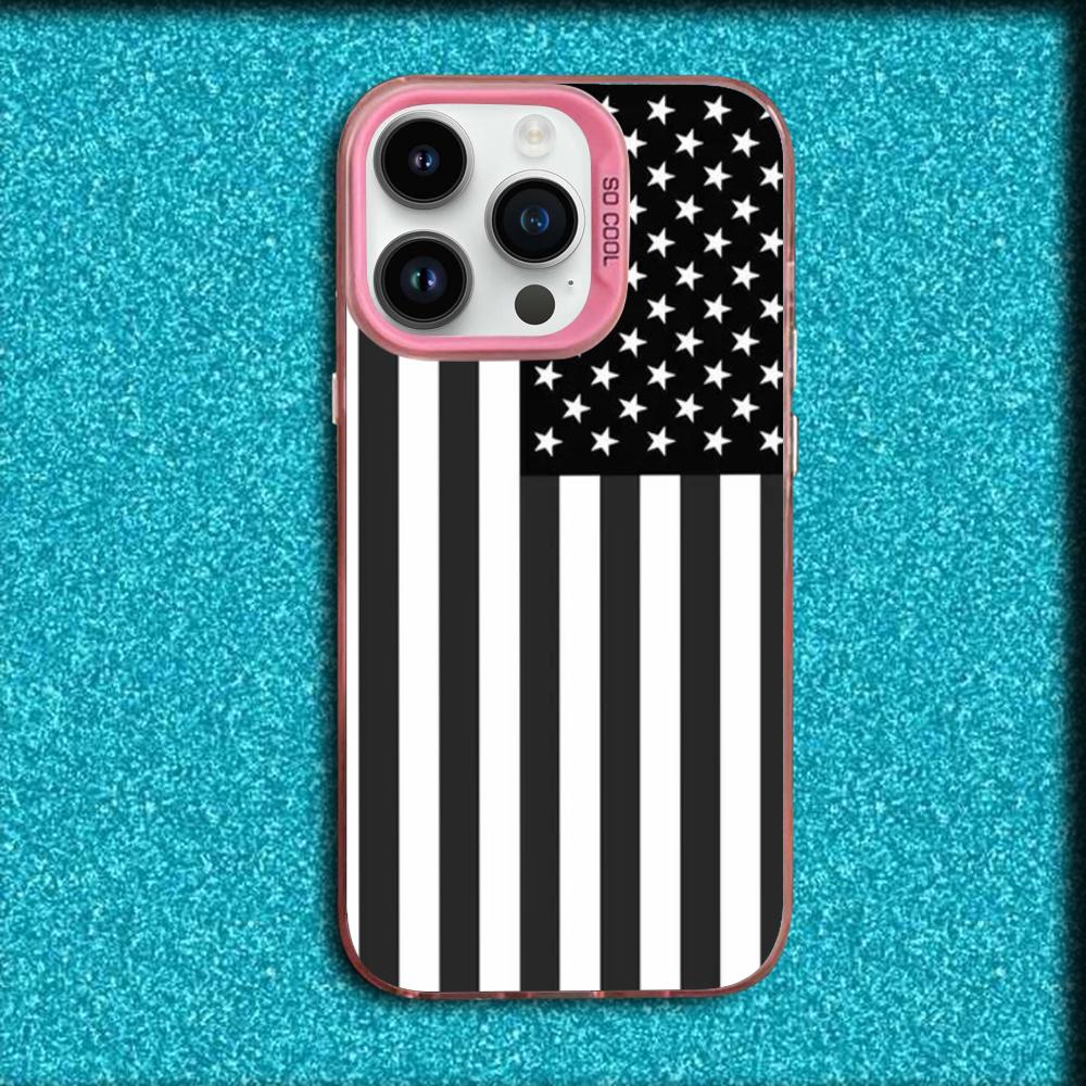 

Чехол для телефона Флаг США Америка Для iPhone 16,15,14,13,12,11,Mini,Pro,MAX Розовый Матовый Силиконовый Чехол iPhone15