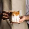 Dirty Coffee Mug, Australian White Cup, Vintage Latte Mug, Heat-resistant Glass, Premium American Stump Coffee Mug