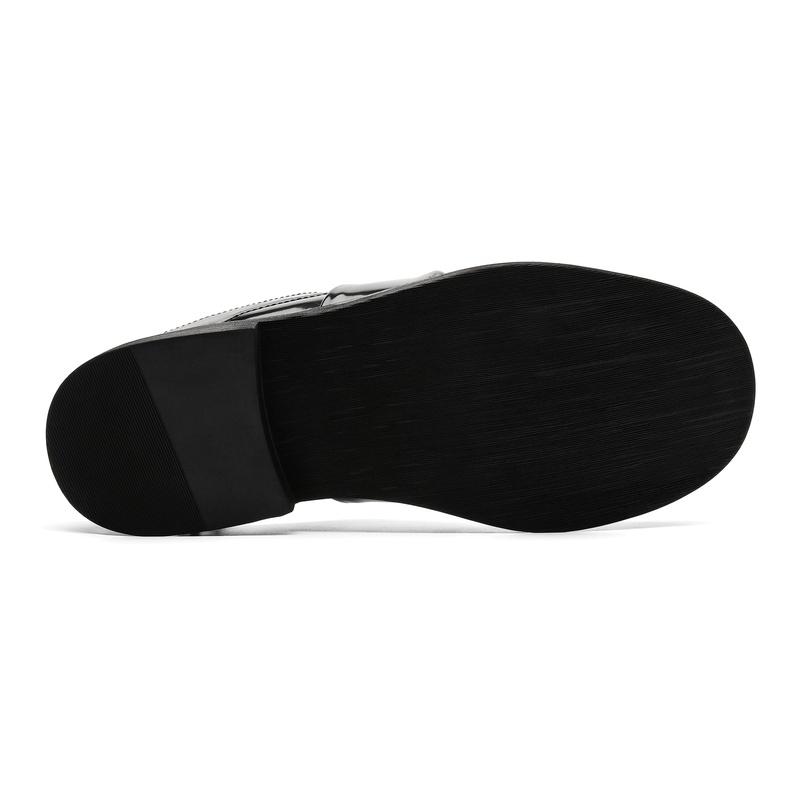 Big Size 46 Slides Sandals Slip-On Mules Half Drag Slippers For Man Patent Leather Flat Sneakers Backless Loafers Casual Shoes