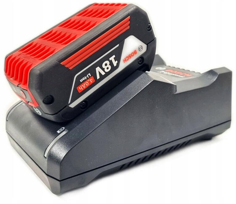 BOSCH BATTERY GBA 4.0AH + CHARGER GAL 18V-40