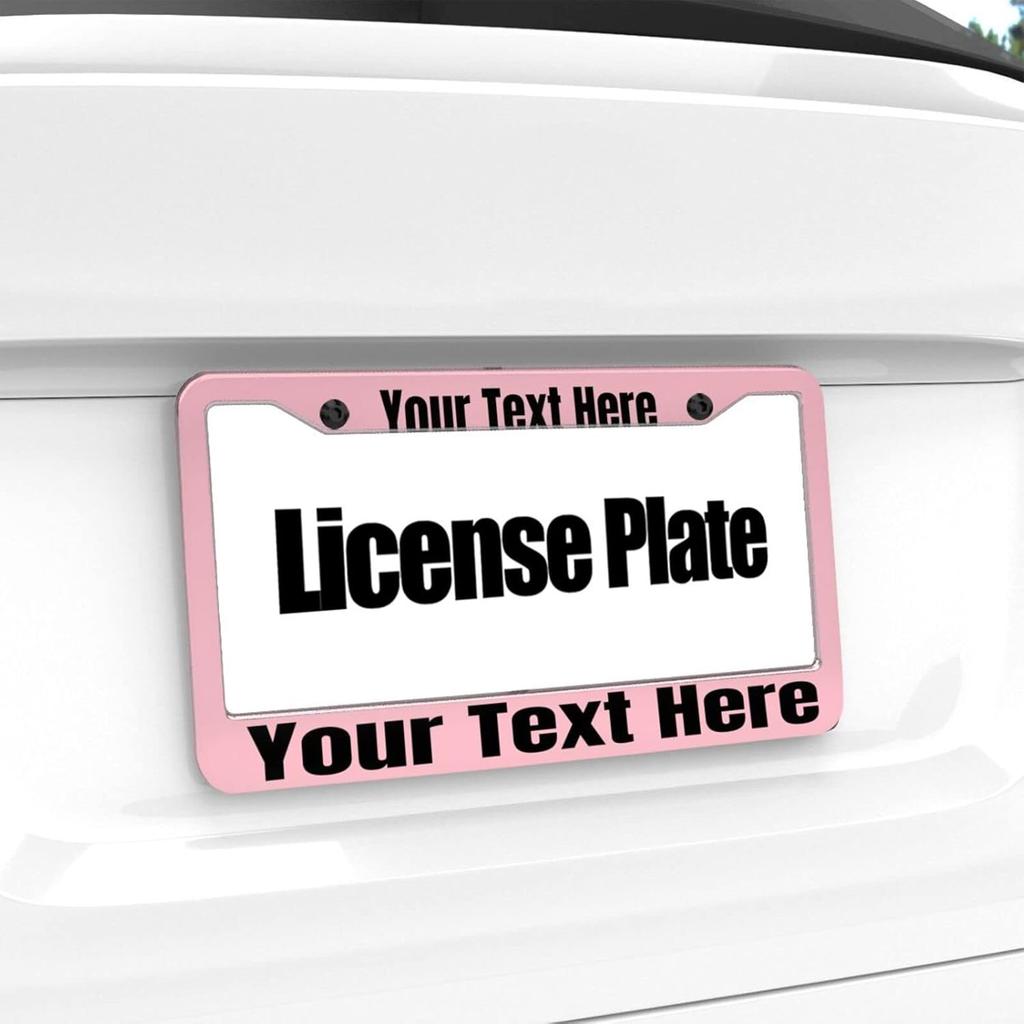 License Plate Frame Personalized License Plate Frame for Cars License Plate Frames Customized Design License Plate Holder Customize Funny Car