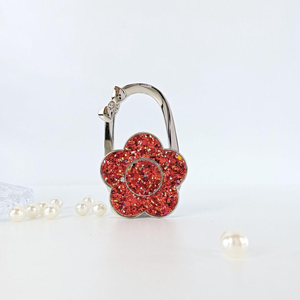 Hot Selling Foldable Sunflower Hanging Bag Hook, Small and No-Adhesive