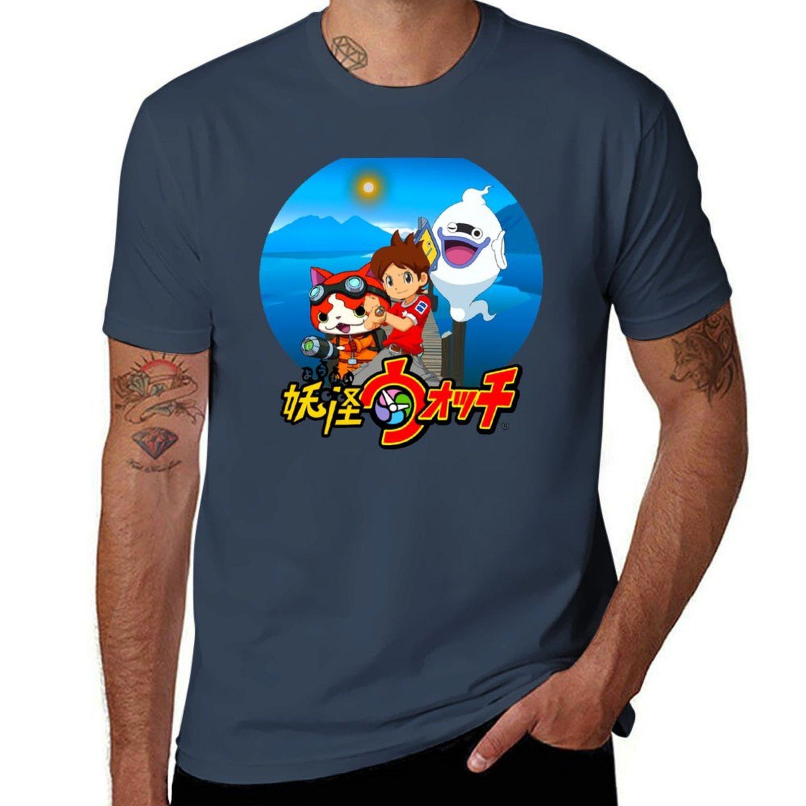 yokaiwatch TShirt Basic Short Sleeve TShirt for Men S