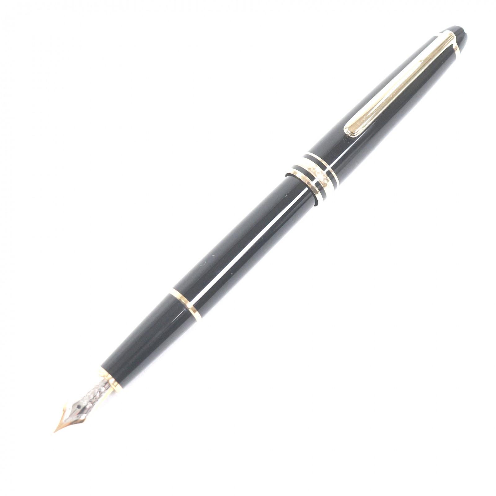 

Great MONTBLANC fountain pen Meisterstück Classic black 14K mens Used