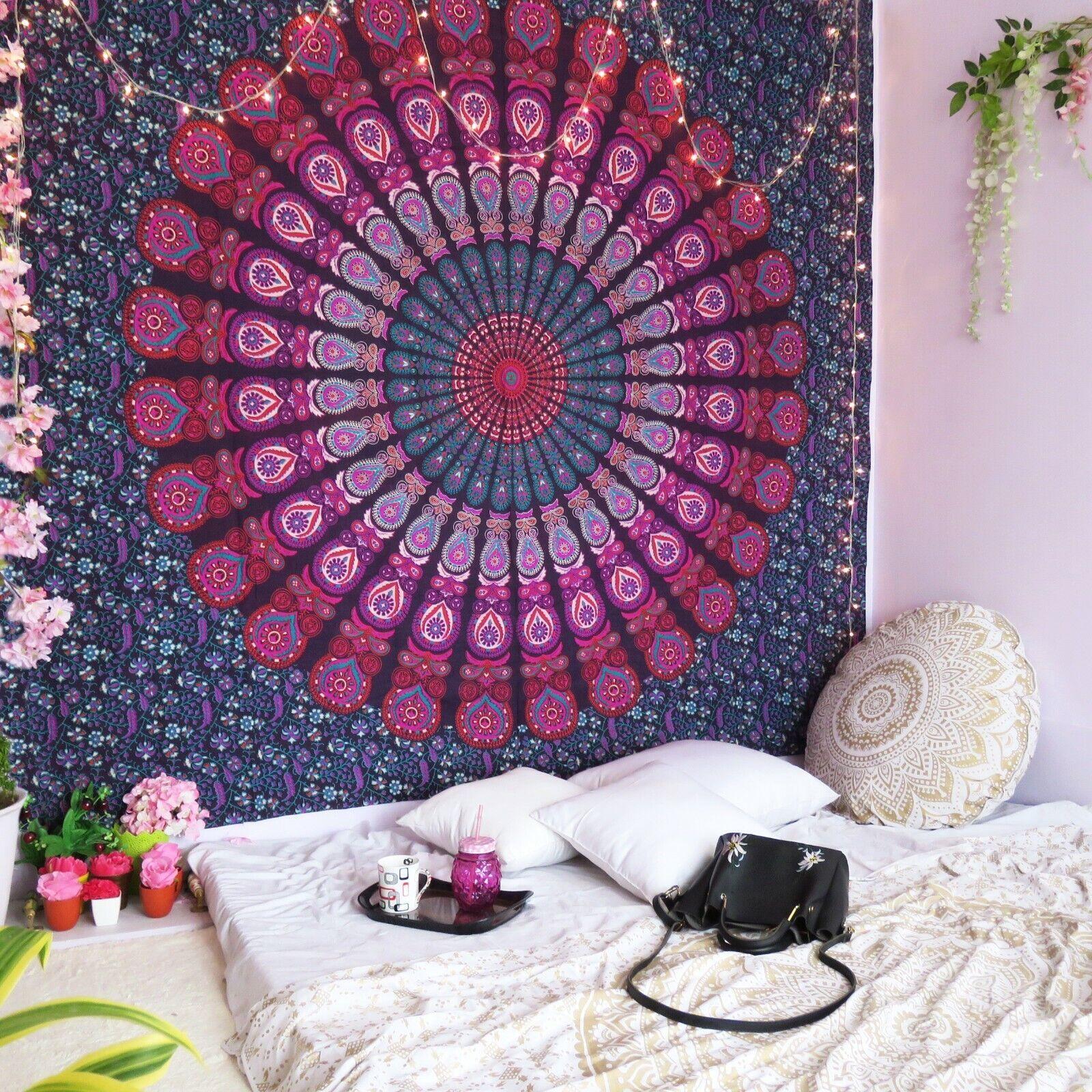 Tapestry Mandala Pink 75x100