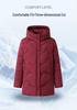 Elderly Women's Winter Wear: Plus-Size Down Jacket, Thick Warm Coat for Comfort