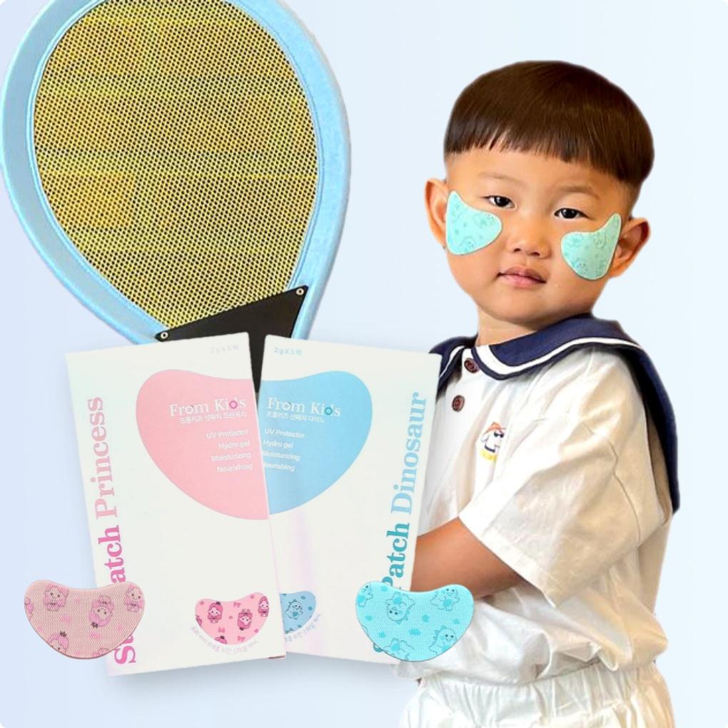 From Kids Sun Patch Dino 1 Box (5 Sheets)