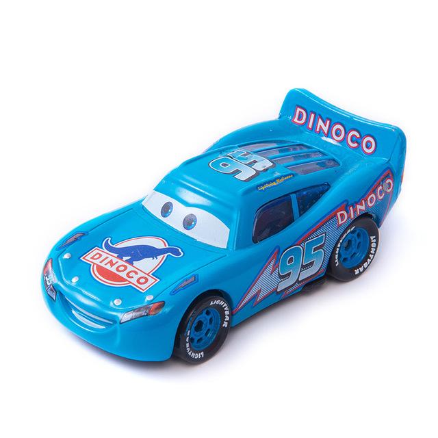 non-toxic Children Car Pixar Cars 3 Lightning McQueen Toys Jackson Storm The King Mater 1:55 Diecast Metal Alloy Model Car Kid Gift