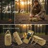 Outdoor Camping Wind Rope Storage Bag Multi-functional Waterproof Lightweight Pouch for Hiking Travel Backpacking Tool Organizer