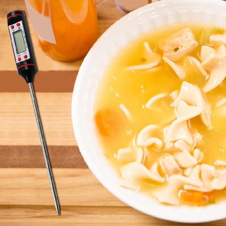 Electronic Thermometers Probe Baking Temperature Gauge Gastronomic Enthusiasts for Baking Workshops