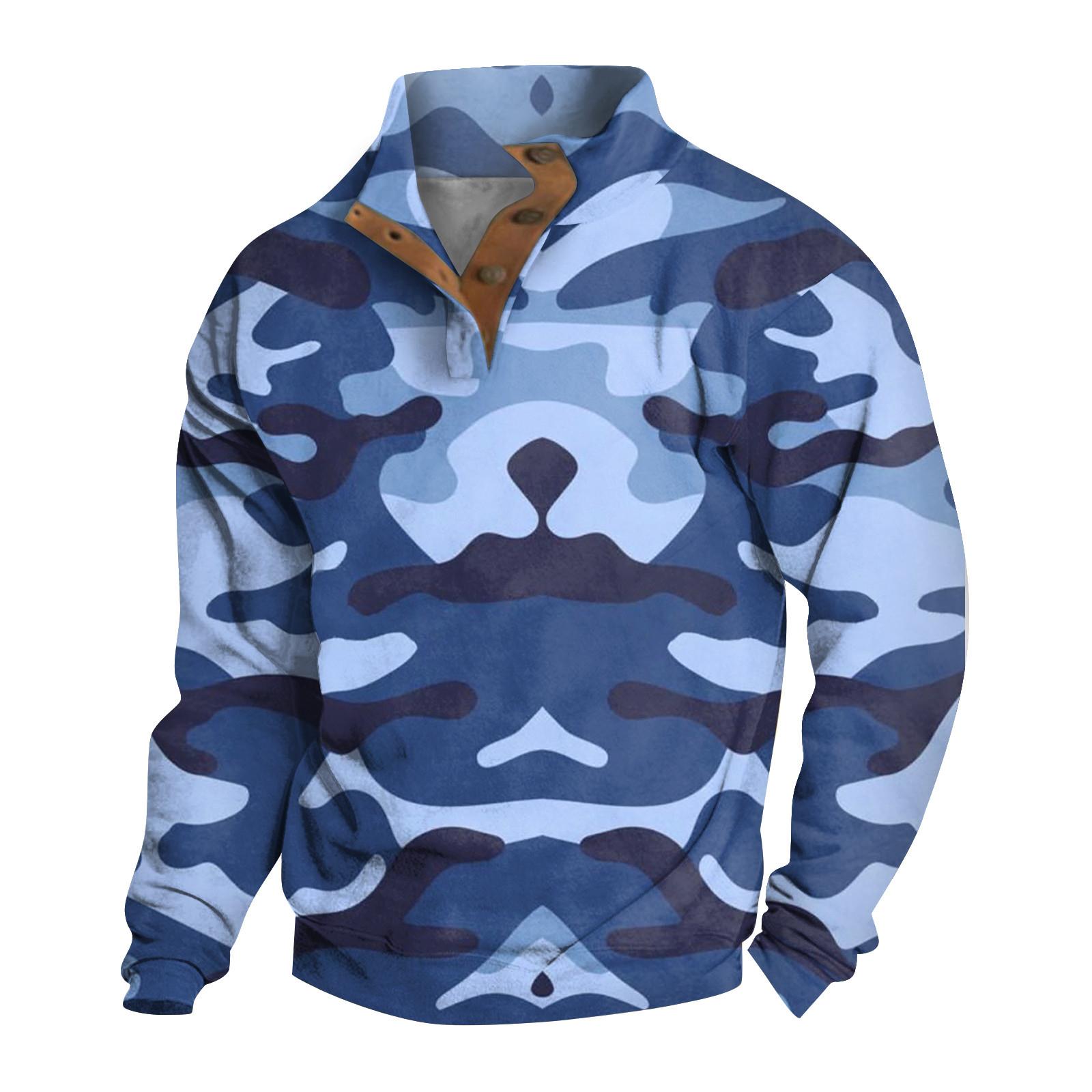 

Весенняя и мужская толстовка с воротником-стойкой — это повседневные свитера для активного отдыха, топы XXL