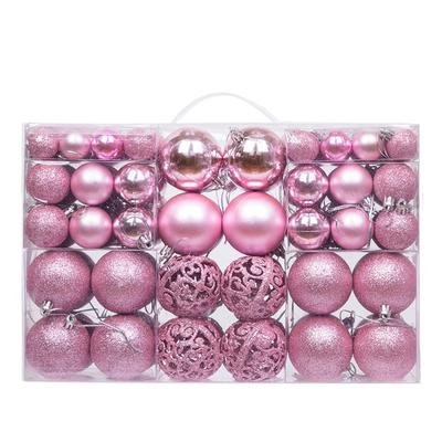 100pcs Xmas Ball Ornaments Xmas Tree Decorations Hanging Balls for Xmas Tree Decorations Holiday
