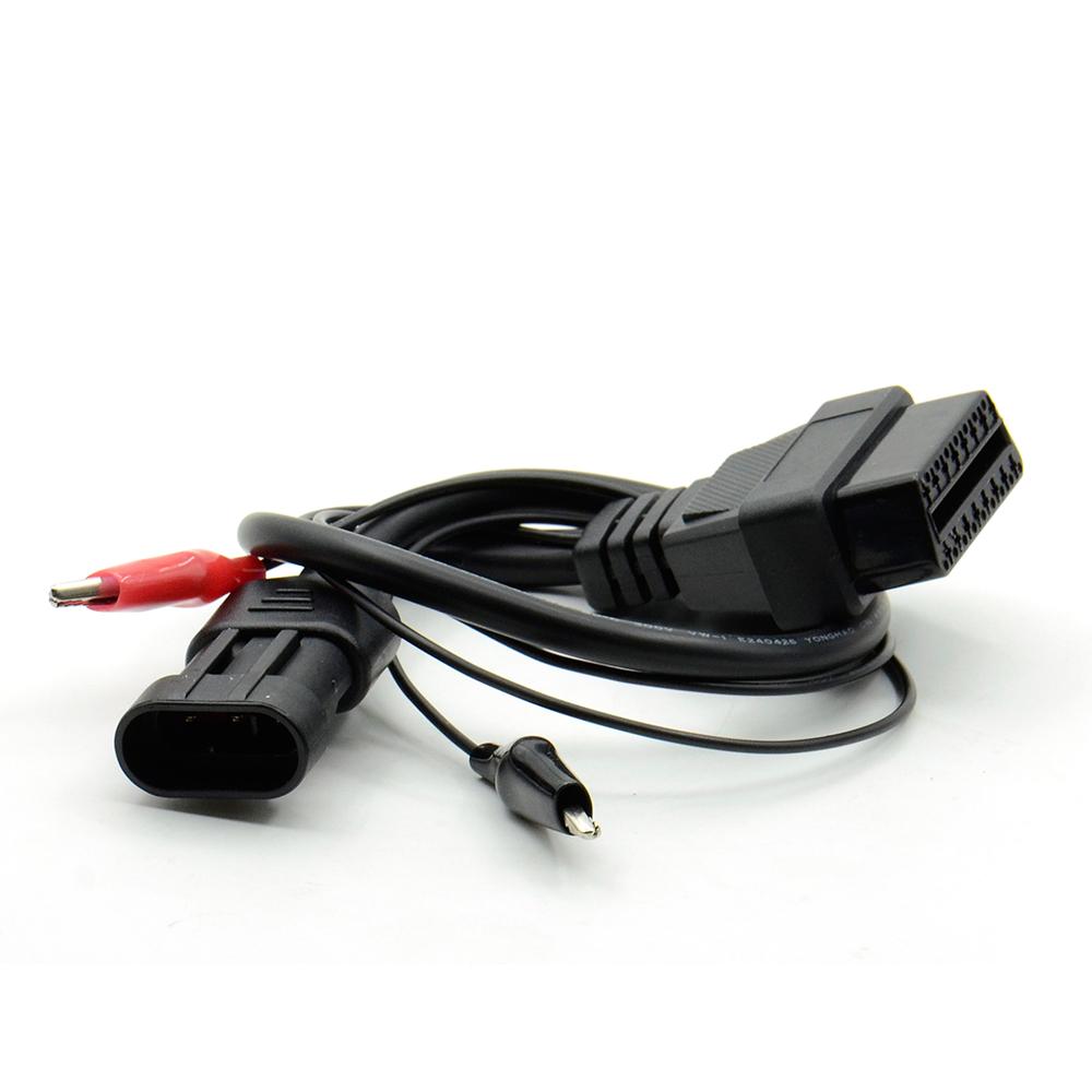 For Lancia OBD2 Cable 3Pin To 16Pin For Fiat For Alfa Remeo OBDII Plug 3 Pin Connector Adapter Car Extension Diagnostic Cables Code Readers 4