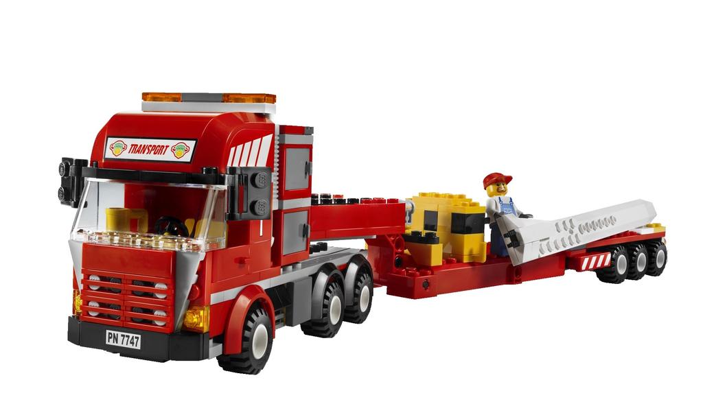 LEGO 7747 CITY Wind Turbine Transport (LEGO Wind Turbine and Transport Truck)