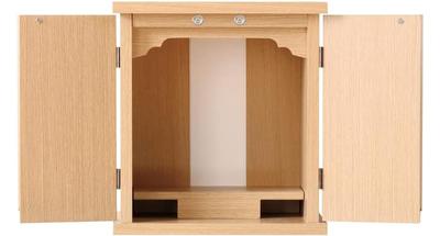 Mini Buddhist Altar Natural Color Pray Inoru Compact Memorial Service NA "INORU"