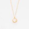 Estelle K10 Yellow Gold Diamond Necklace 0442-0420-0020-0000